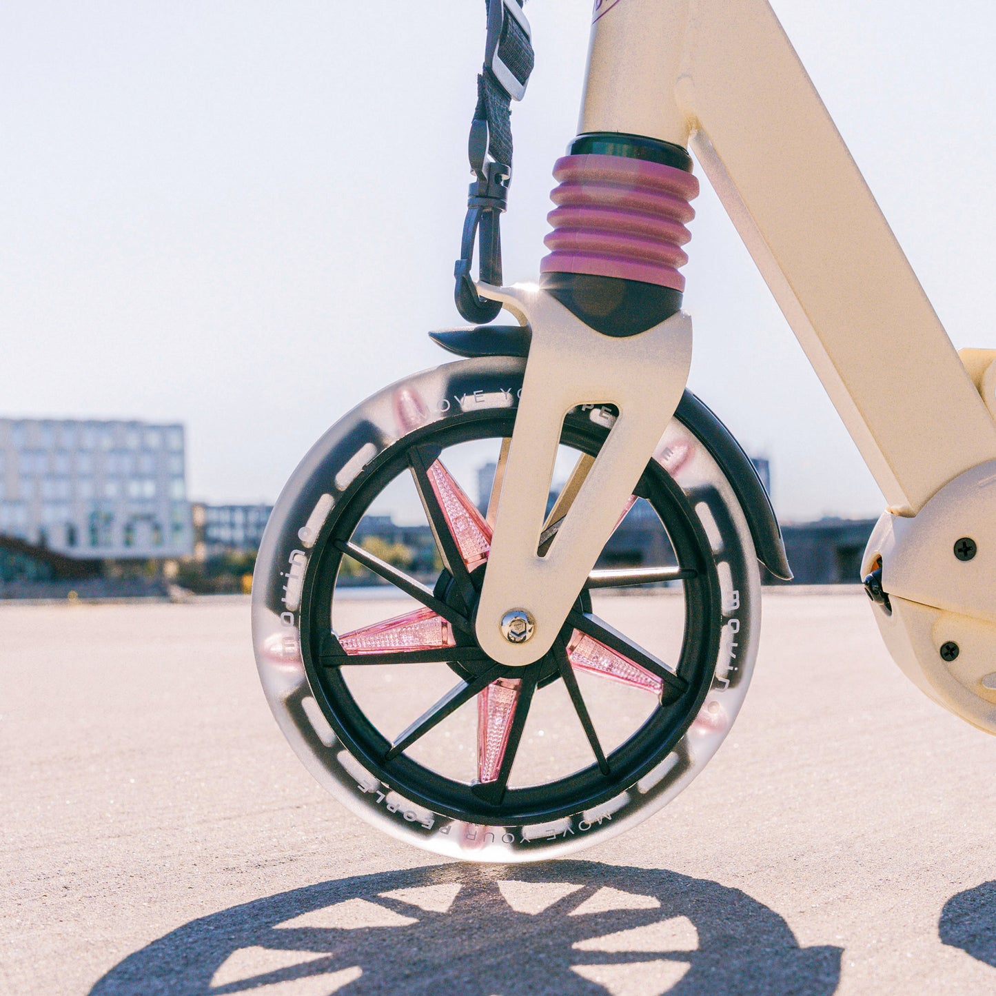 Movino City Light (béžovo-fialová)