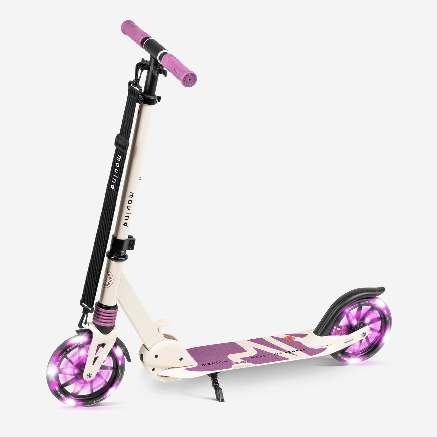 Movino City Light (béžovo-fialová)