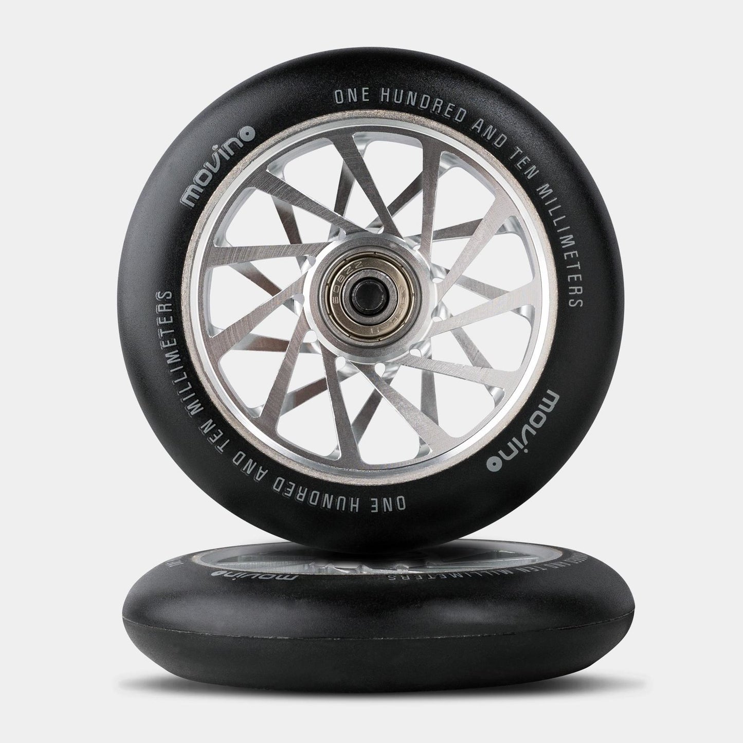 Movino Alu Core 110 mm (černo-stříbrná)